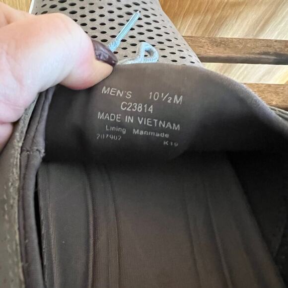 COLE HAAN Zero Grand 2.0, perforated leather gray Men's size 10 1/2 - Picture 8 of 9